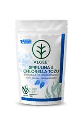 Spirulina & Chlorella Tozu 50g | Süper Gıda Karışımı – Katkısız & Vegan | ALGEE®