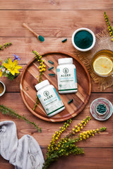 Spirulina Kapsül 500mg | 90 Adet | Pratik Ambalaj – Vegan Takviye | ALGEE®