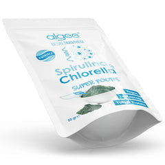 algee® Spirulina & Chlorella Tozu | Süper Gıda Karışımı 50 gr