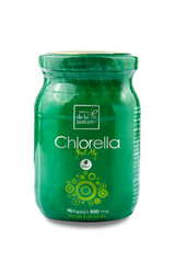 Chlorella Kapsül 500mg | 90 Adet | Cam Şişede – Detoks ve Enerji Desteği | aqua de la nature®