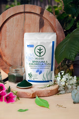 Spirulina & Chlorella Tozu 50g | Süper Gıda Karışımı – Katkısız & Vegan | ALGEE®